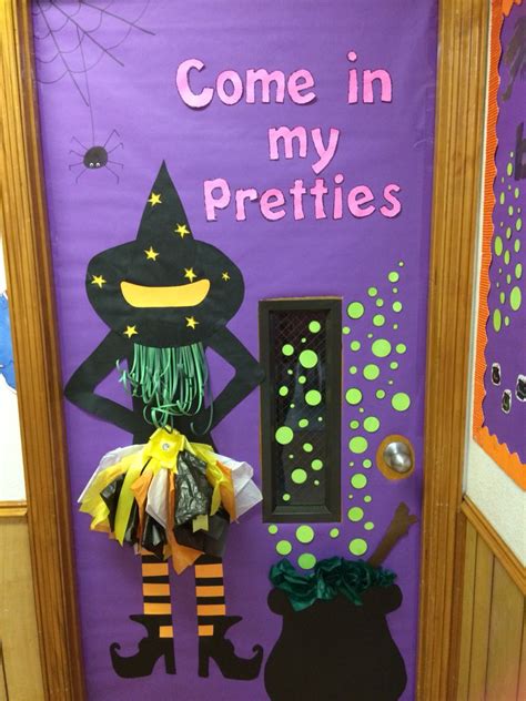 Witchy Welcome: Dress Up Your Front Door for Halloween with a Door Hanging